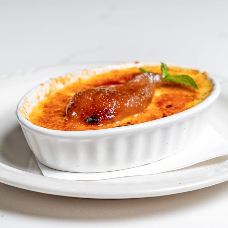 Delicious Creme Brulee Awaits