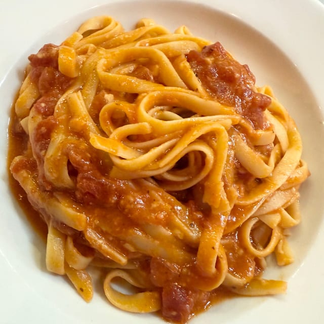 Kid's Fettuccine Pasta.