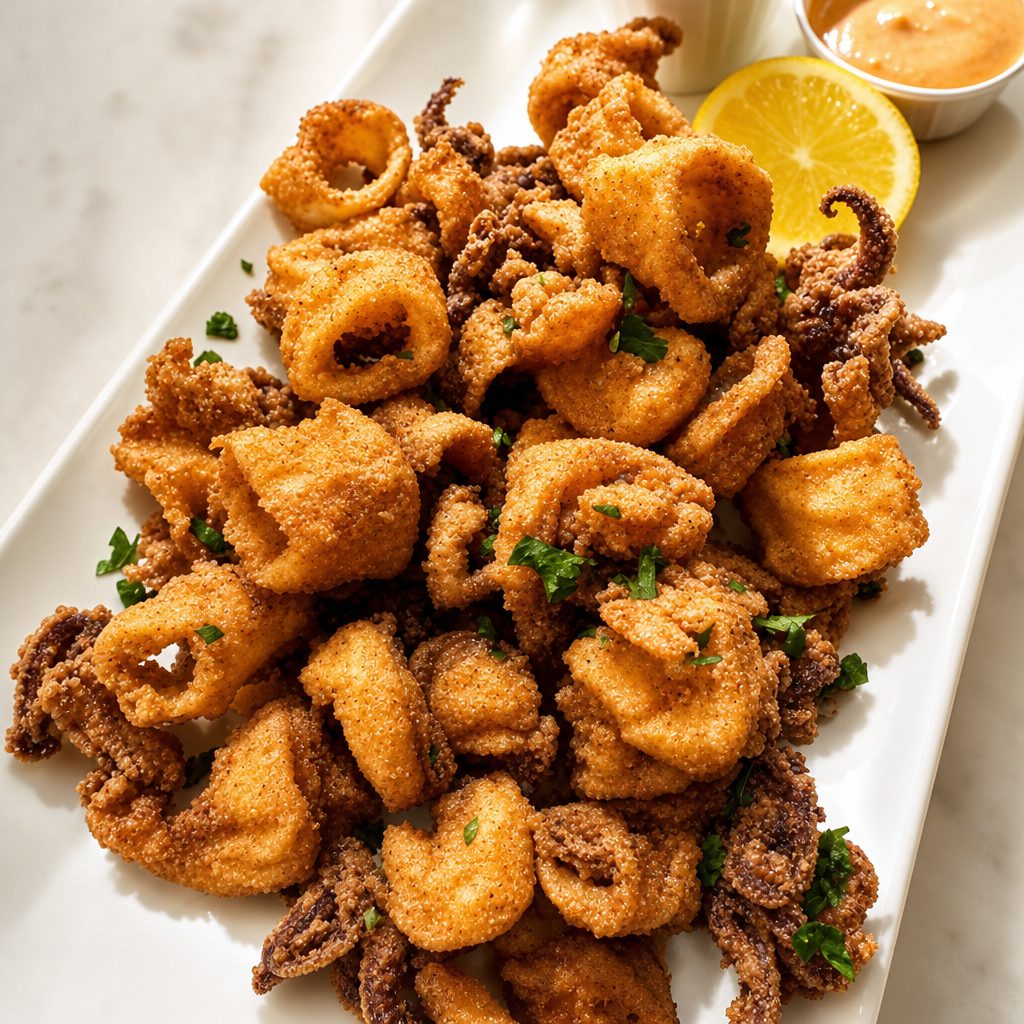 Fritto misto dinner.