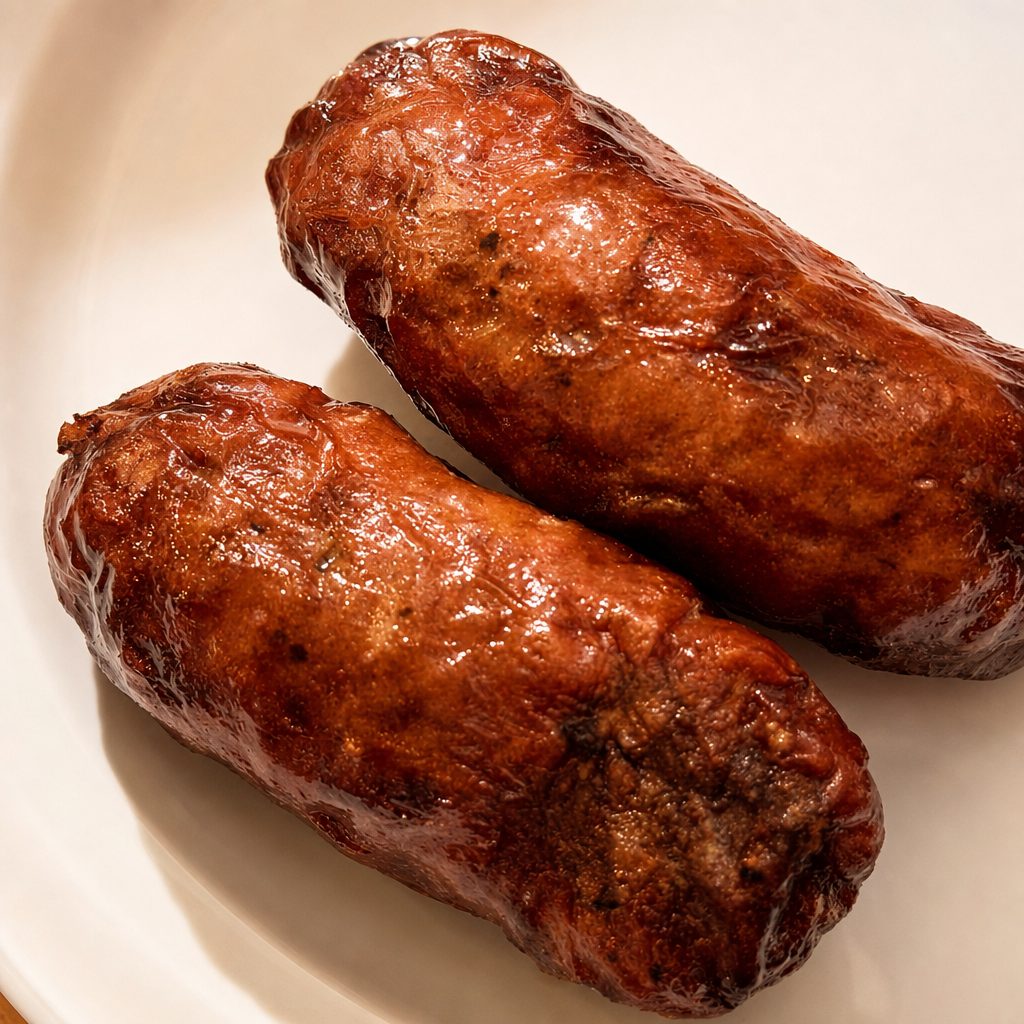 Aidells chicken apple sausage brunch.