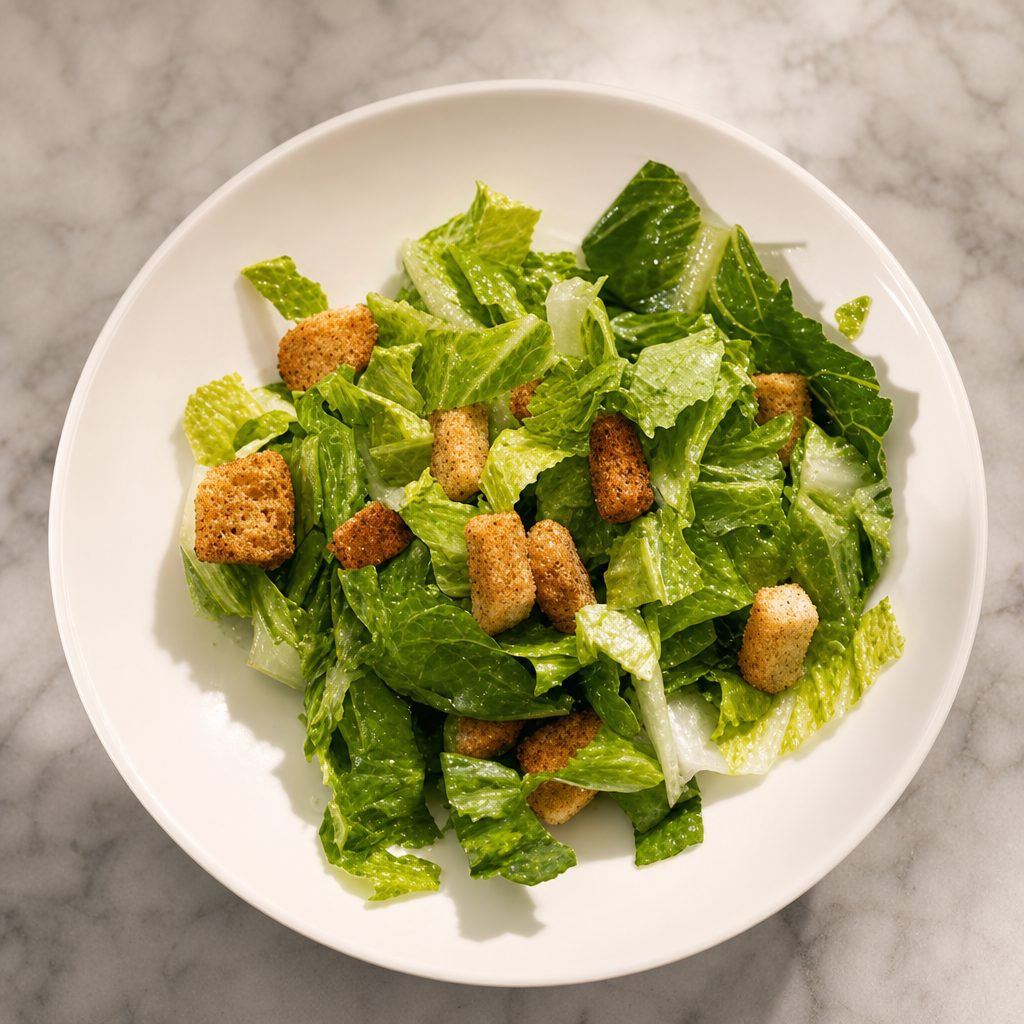 Caesar salad dinner.