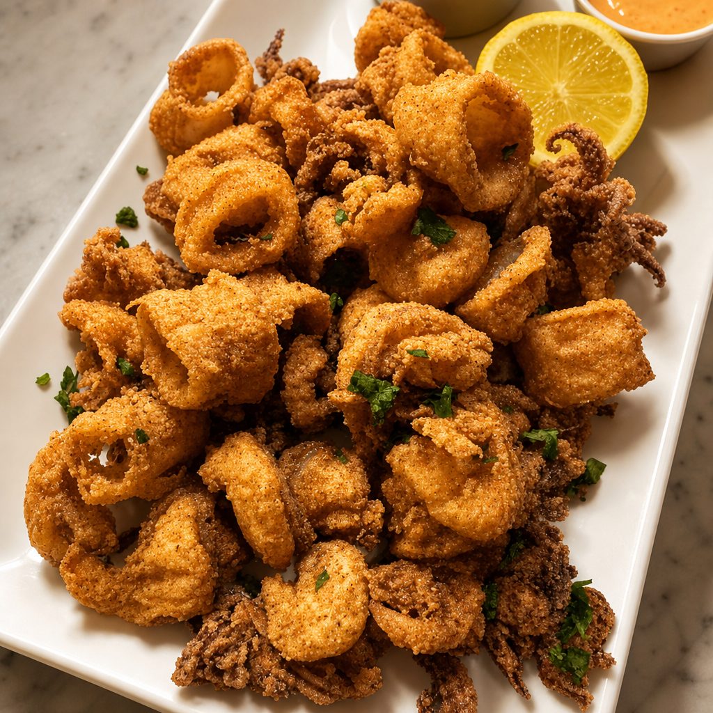 Fritto misto brunch.