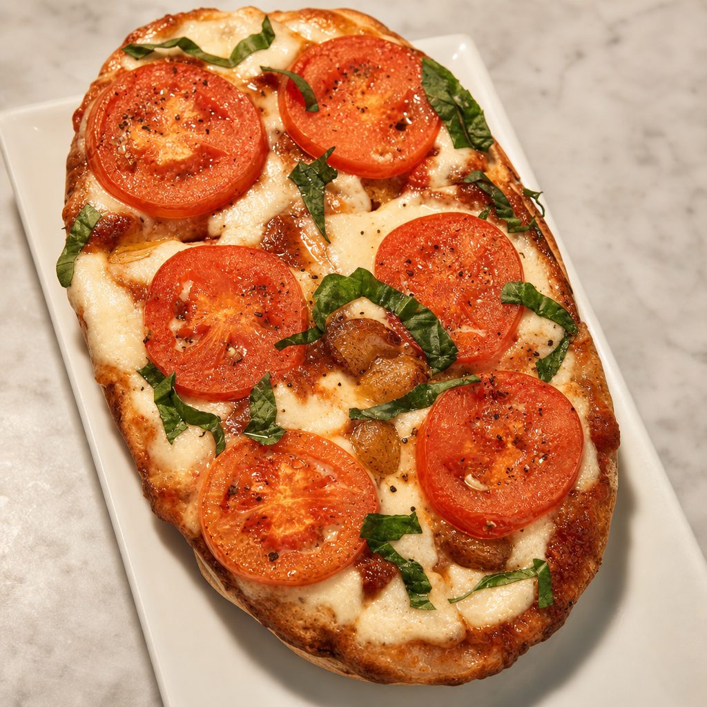 Margherita pizzette.