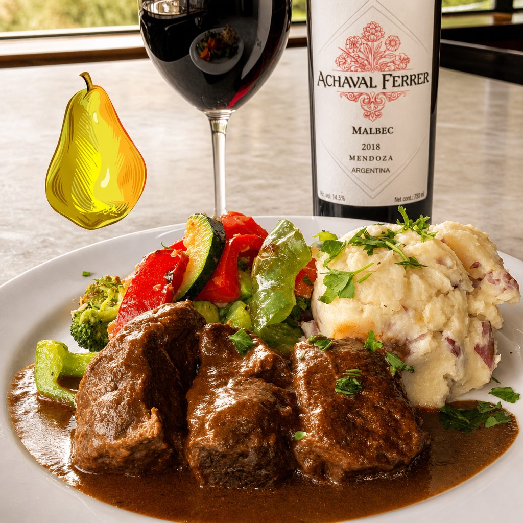 Braised Short Ribs.