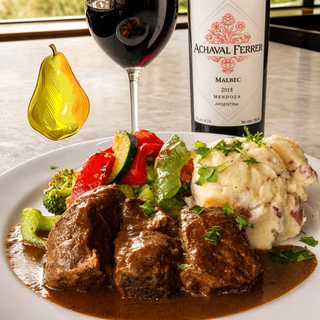 Braised Short Ribs.