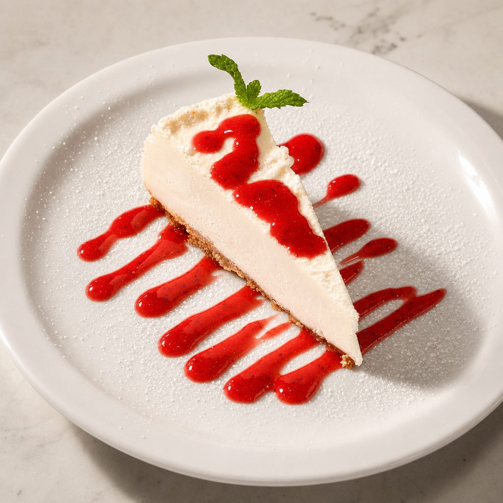 New York cheesecake.