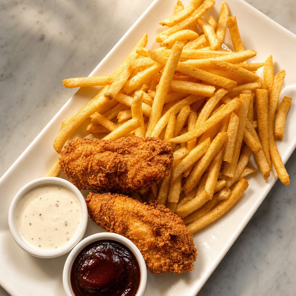 Kid's Chicken Strips.