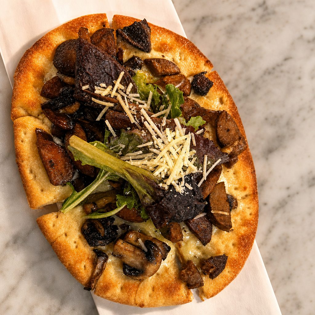 Catalan pizzette.