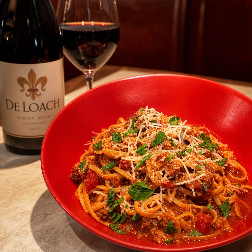 Pasta Alla Bolognese.