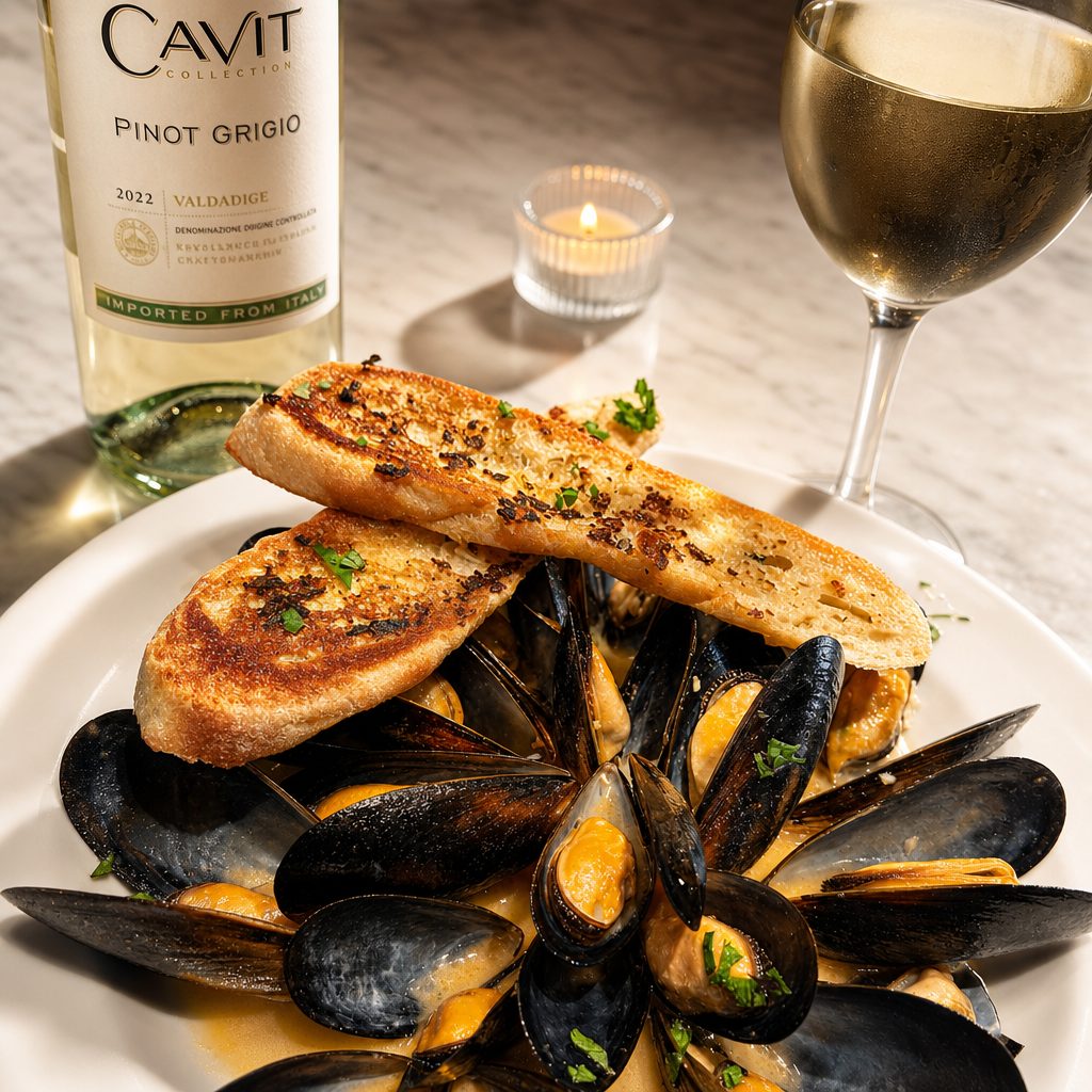 Bistro Mussels.